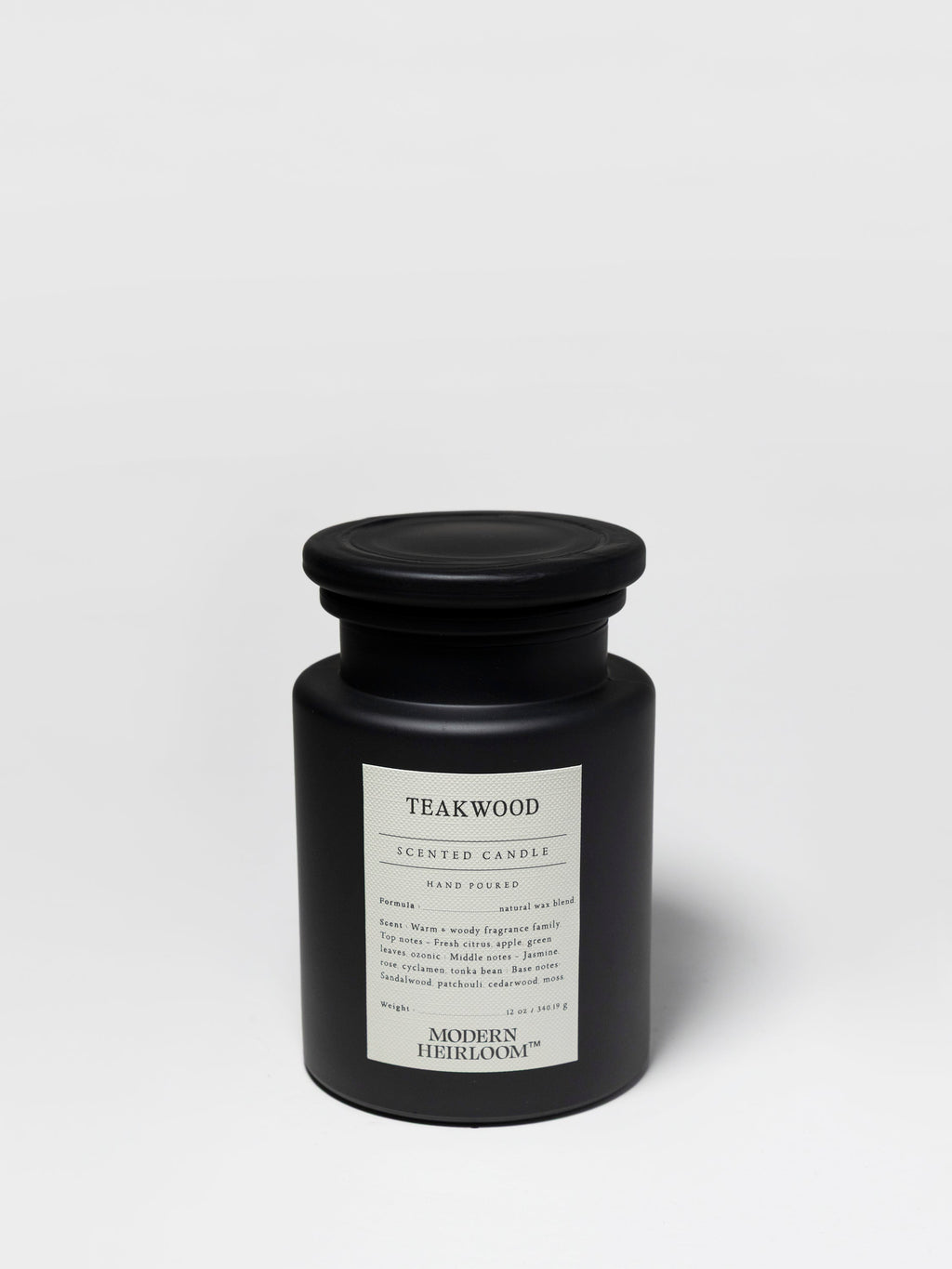 Teakwood Cozy 12 oz scented candle