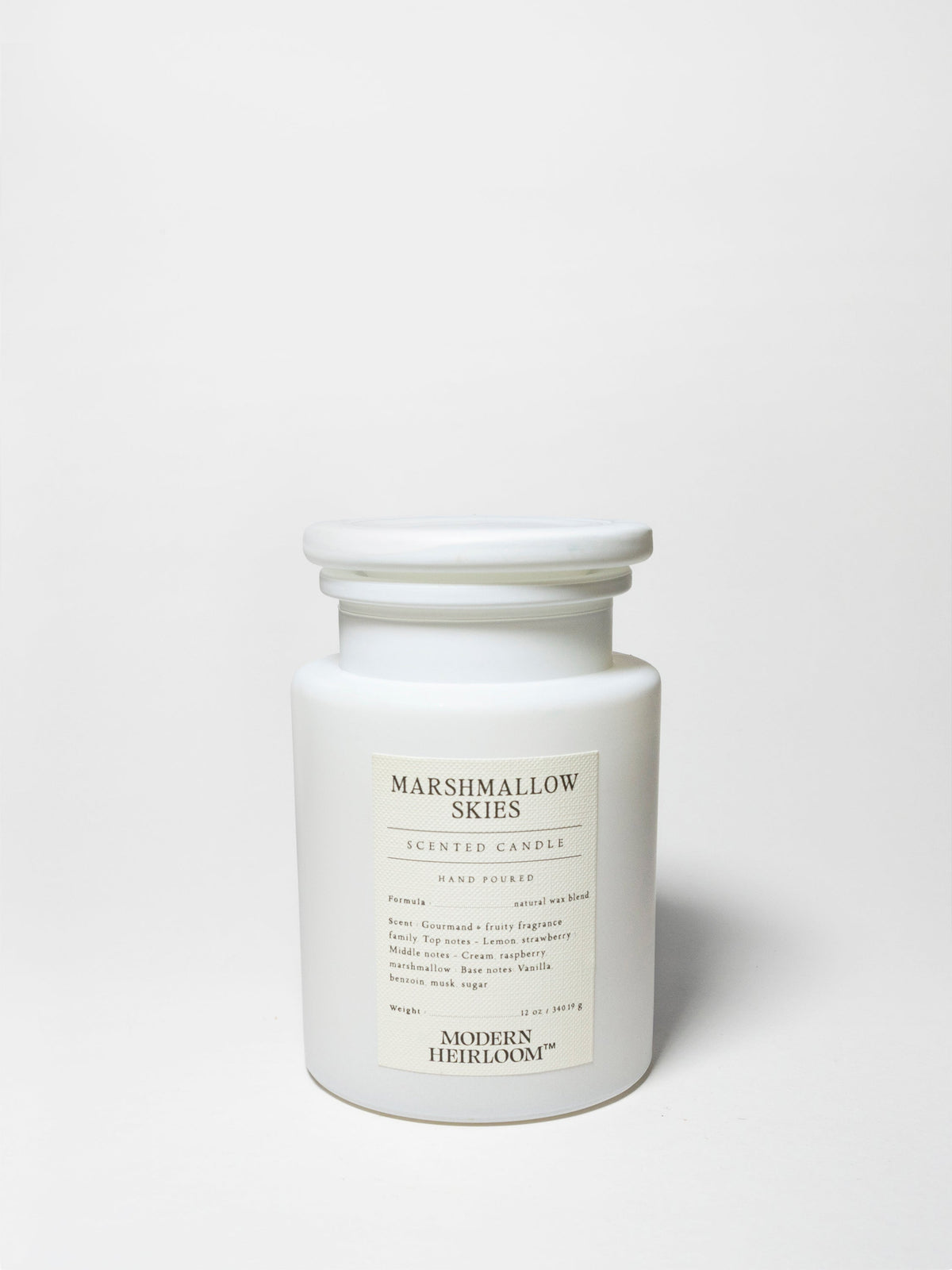 Marshmallow Skies Cozy 12 oz scented candle