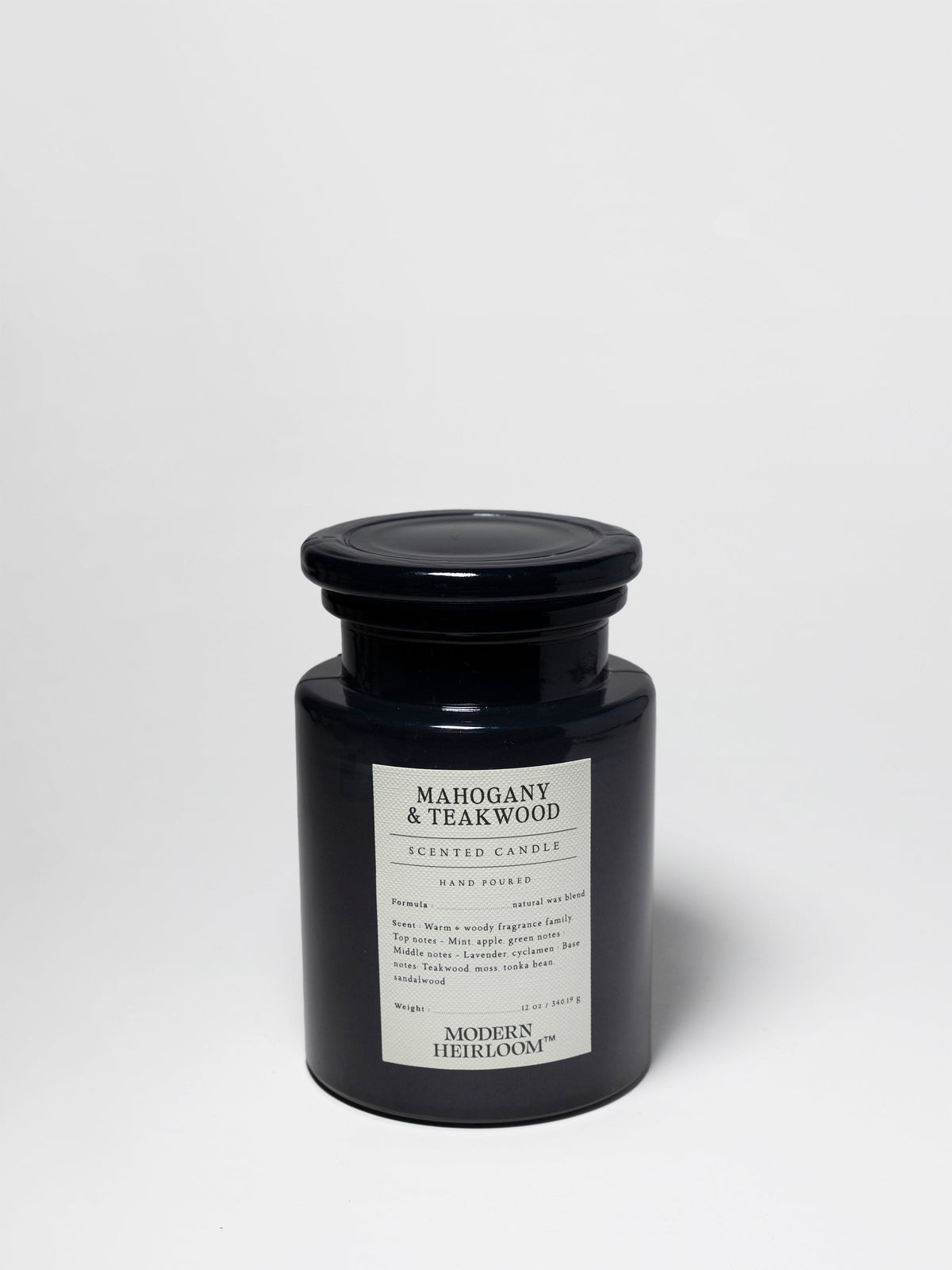 Mahogany & Teakwood Cozy 12 oz scented candle