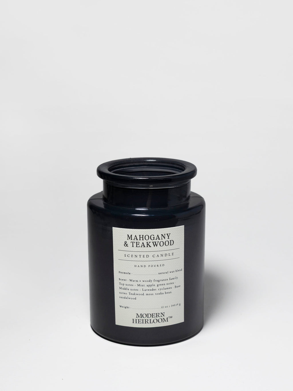 Mahogany & Teakwood Cozy 12 oz scented candle