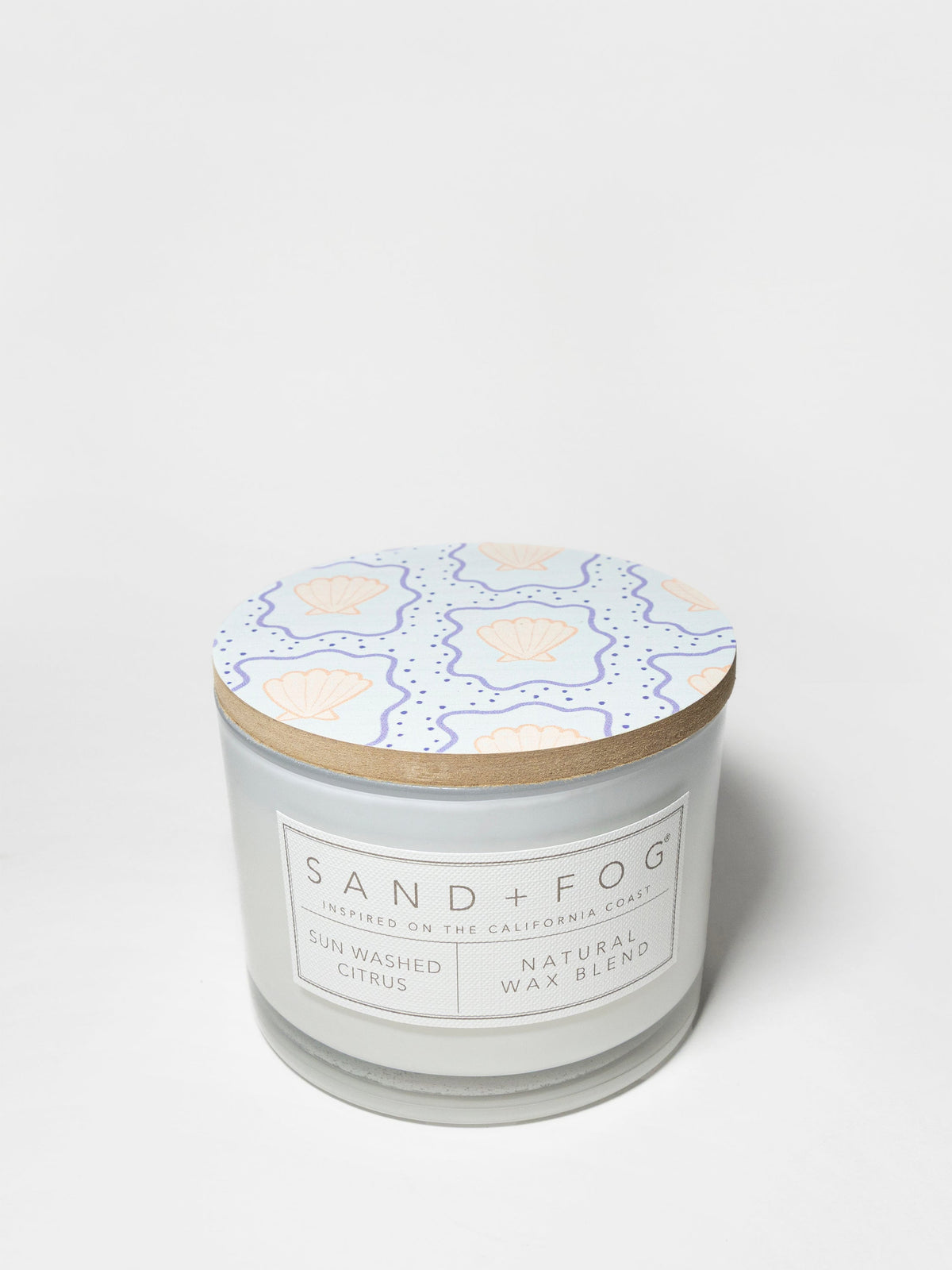 Sun Washed Citrus Cozy 12 oz scented candle