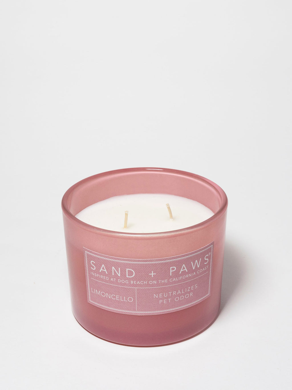 Sand + Paws Limoncello Cozy 12 oz scented candle