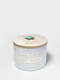 Sand + Paws California Citron Cozy 12 oz scented candle