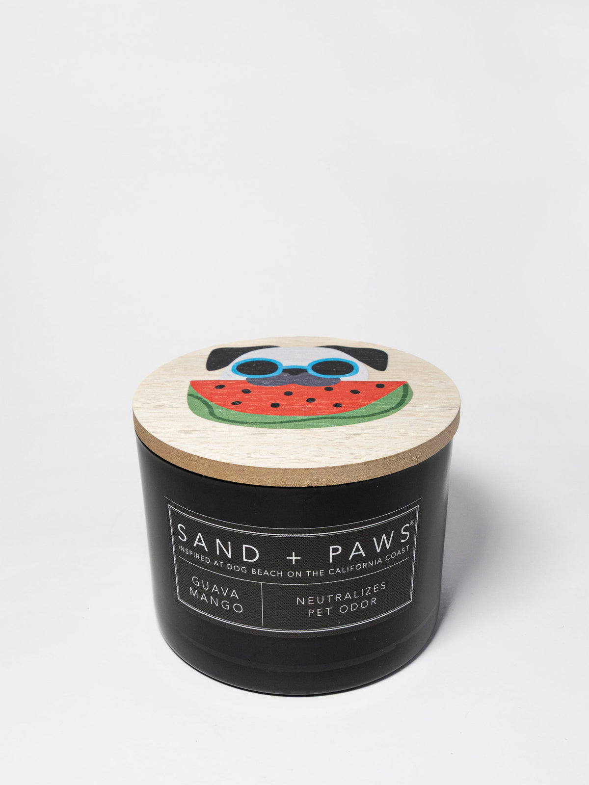 Sand + Paws Guava Mango Cozy 12 oz scented candle