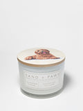 Sand + Paws California Citron Cozy 12 oz scented candle