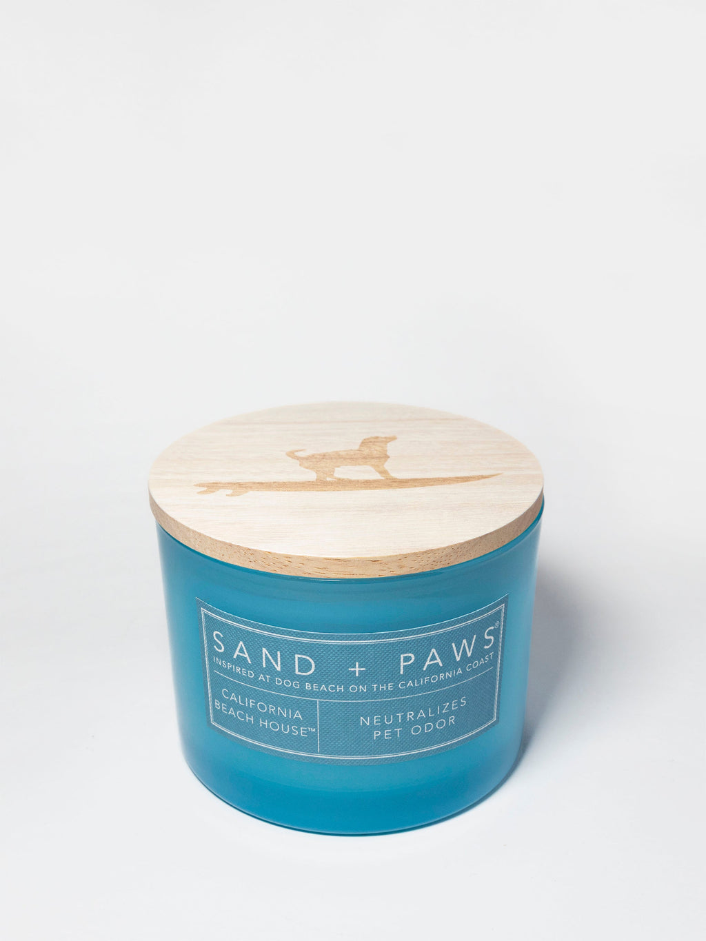 Sand + Paws California Beach House Cozy 12 oz scented candle