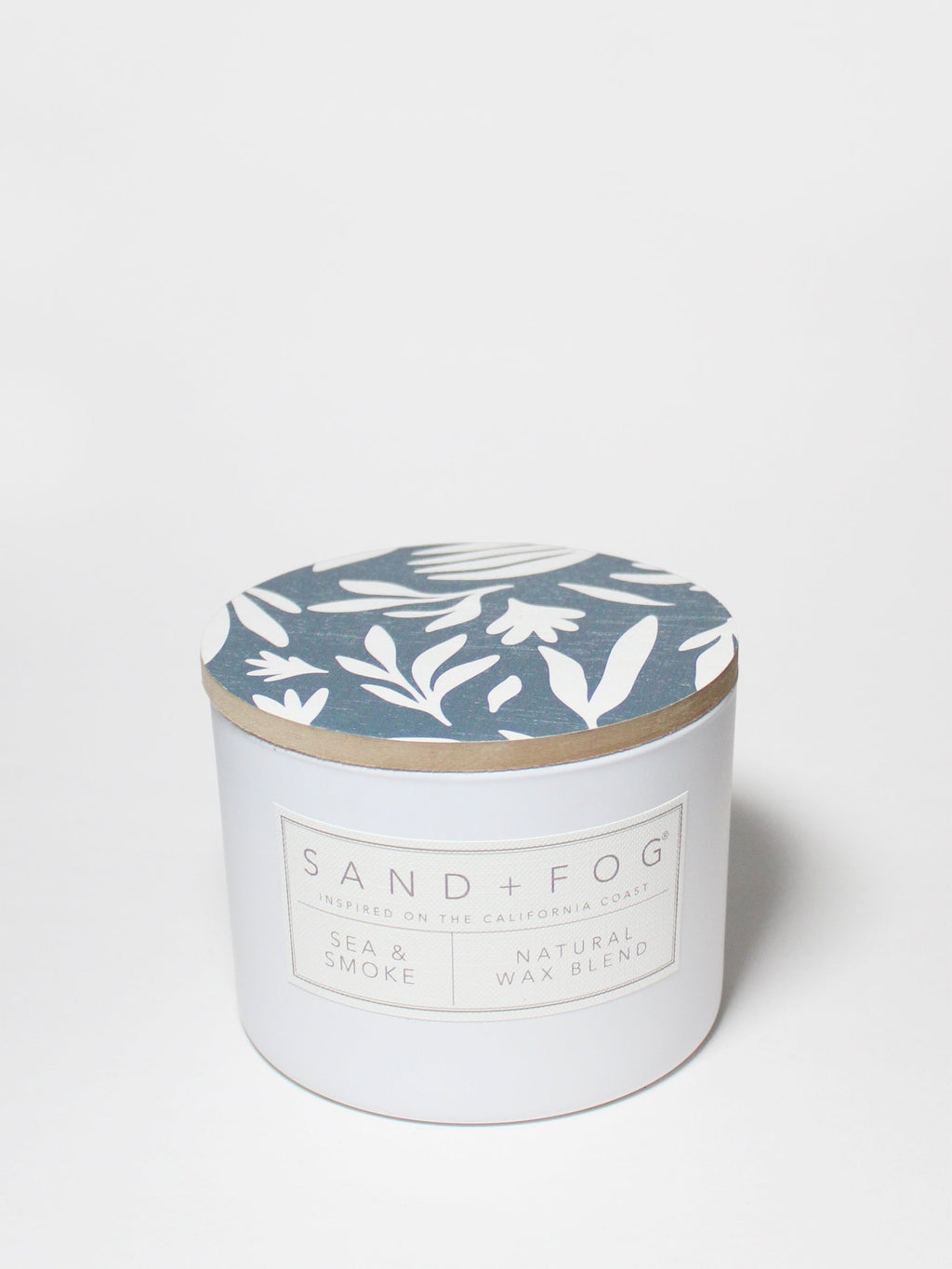 Sea & Smoke Cozy 12 oz scented candle