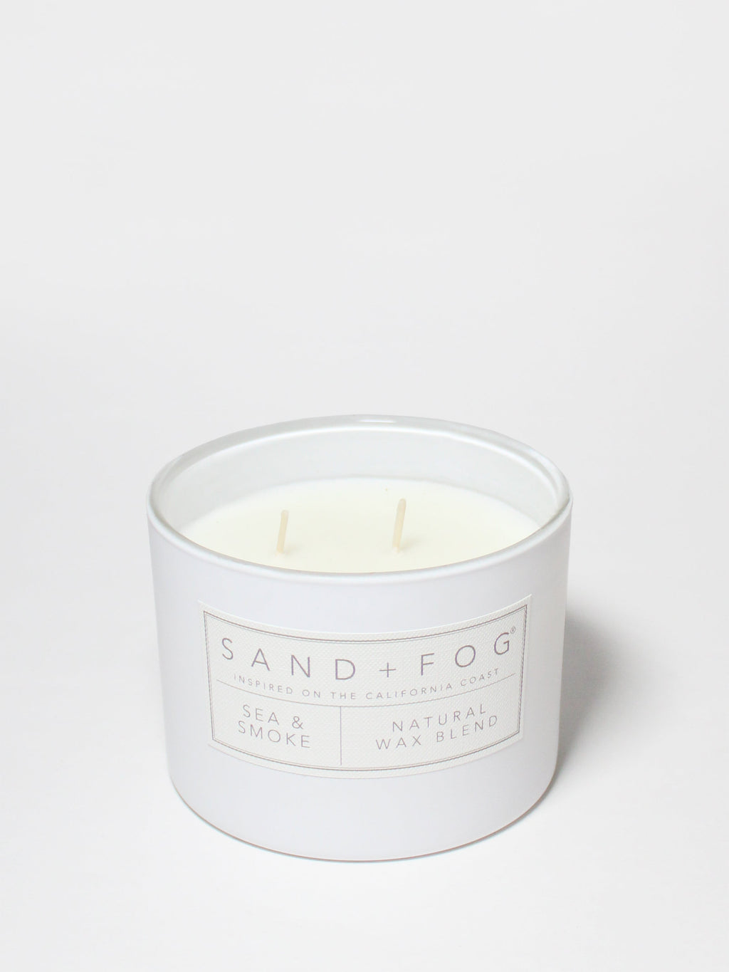 Sea & Smoke Cozy 12 oz scented candle