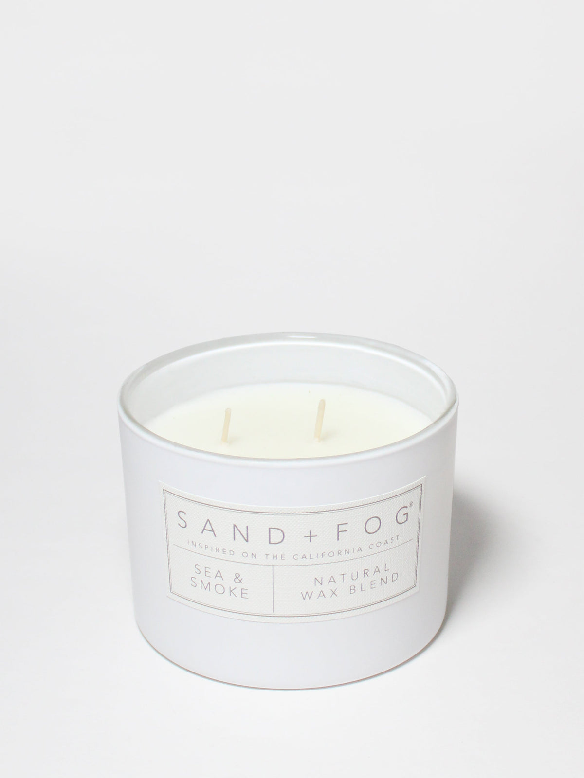 Sea & Smoke Cozy 12 oz scented candle