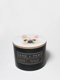 Sand + Paws Orange Vanilla Cozy 12 oz scented candle