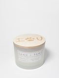 Sand + Paws Pineapple Coconut Cozy 12 oz scented candle