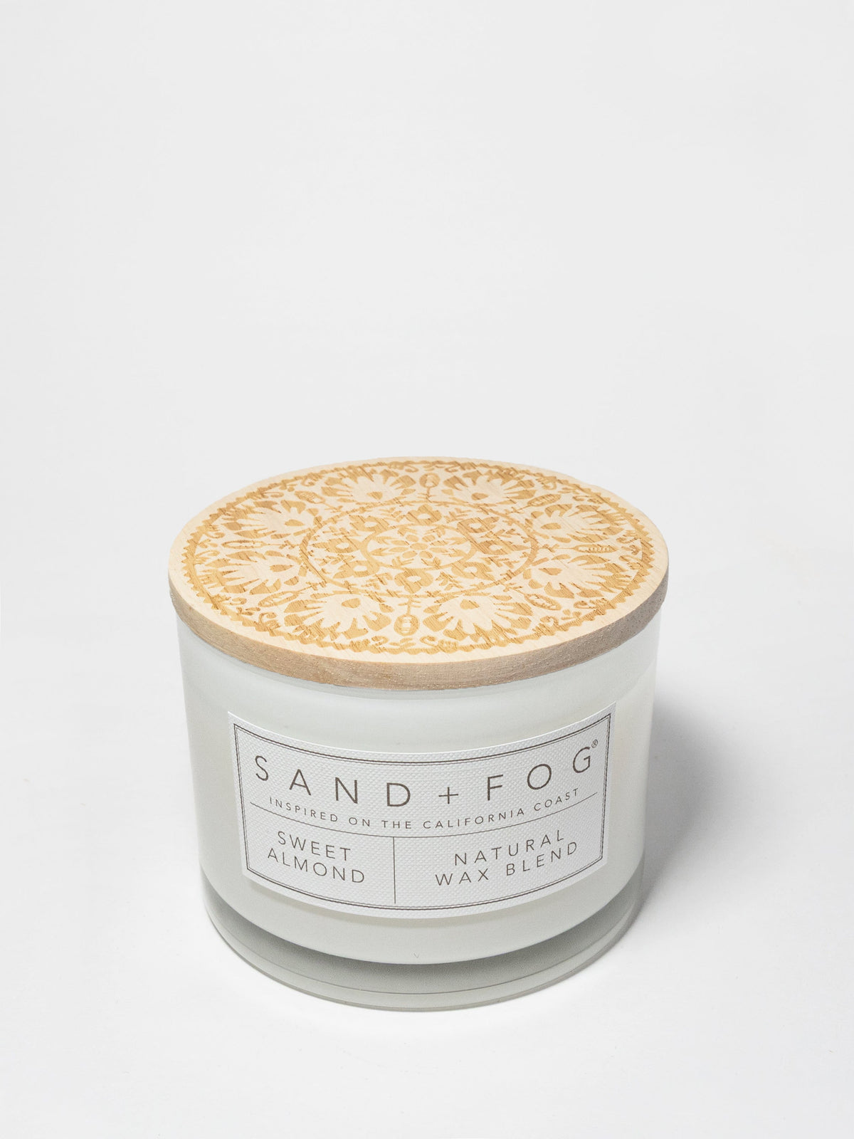 Sweet Almond Cozy 12 oz scented candle
