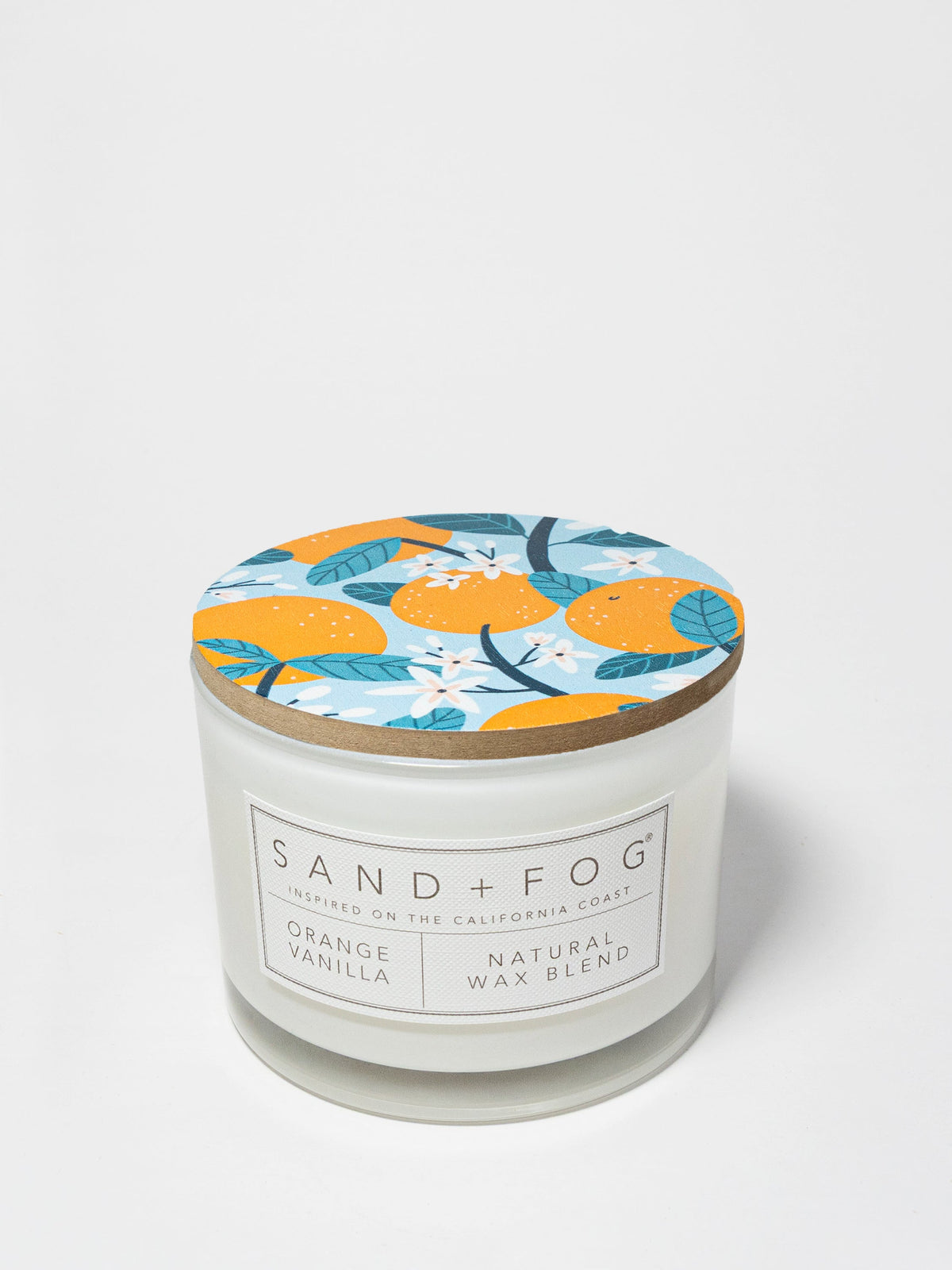 Orange Vanilla Cozy 12 oz scented candle