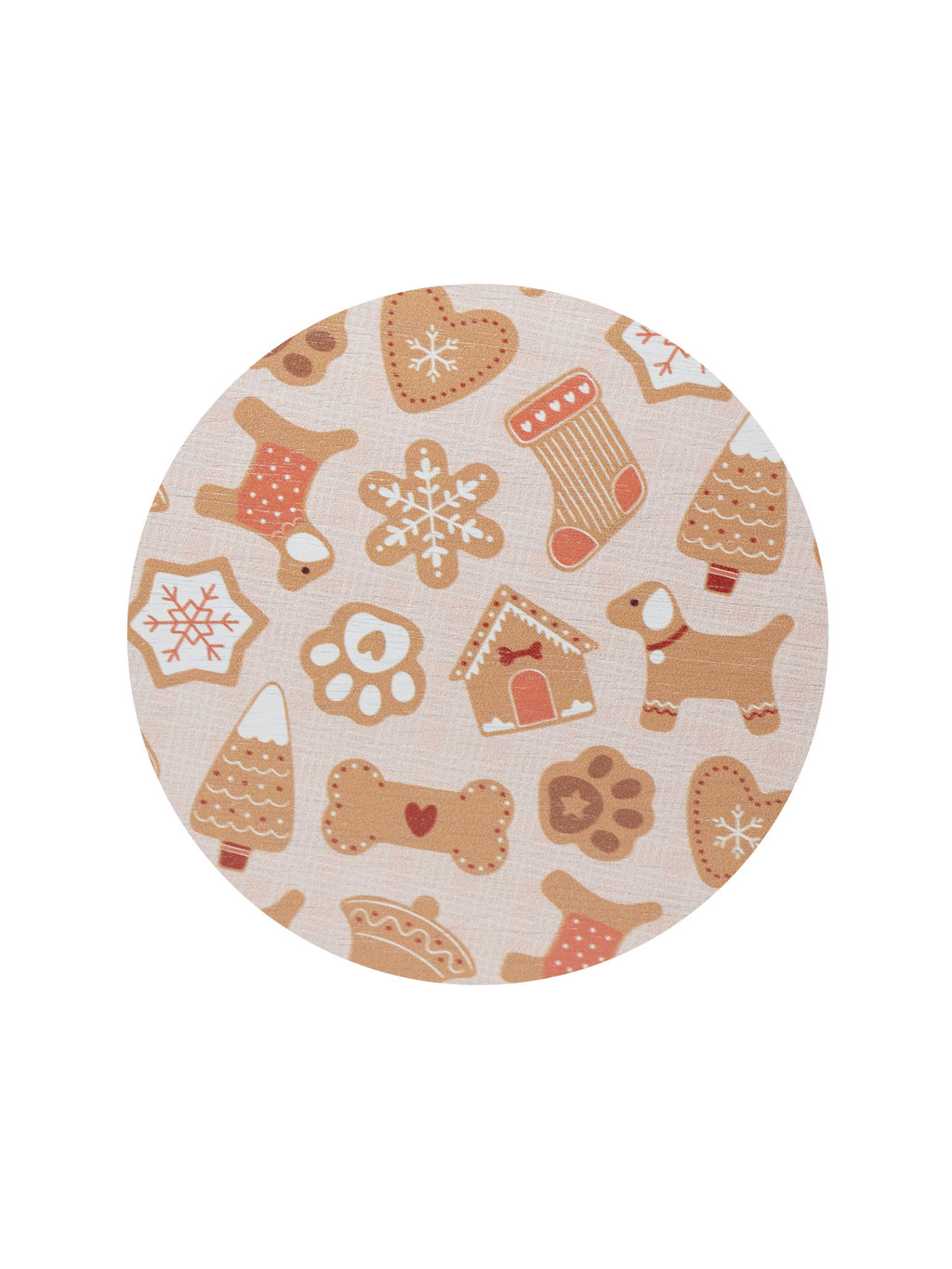 Sand + Paws Spiced Gingerbread Cozy 12 oz scented candle