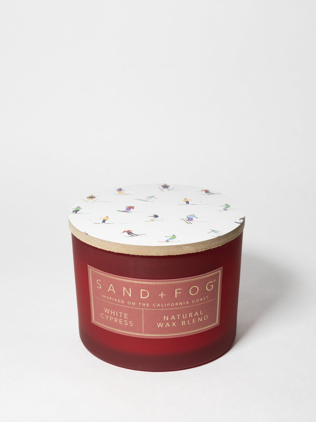 White Cypress Cozy 12 oz scented candle