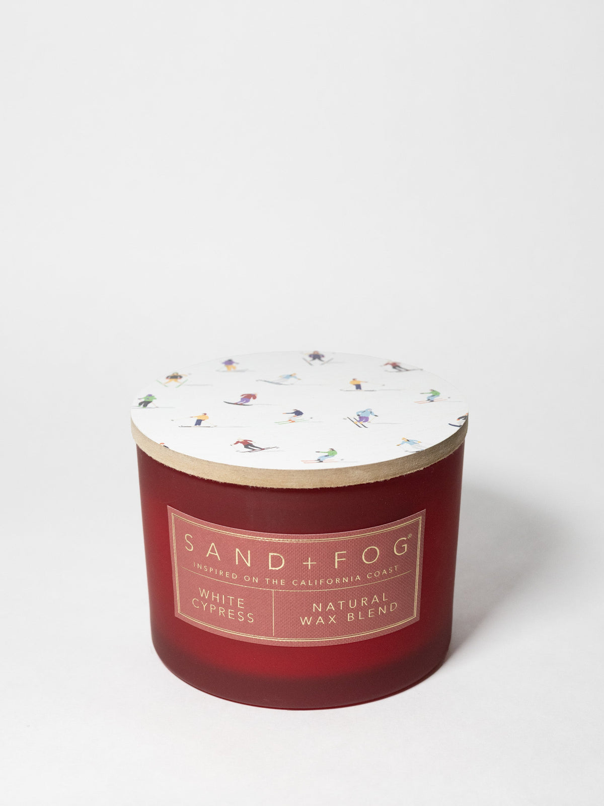 White Cypress Cozy 12 oz scented candle