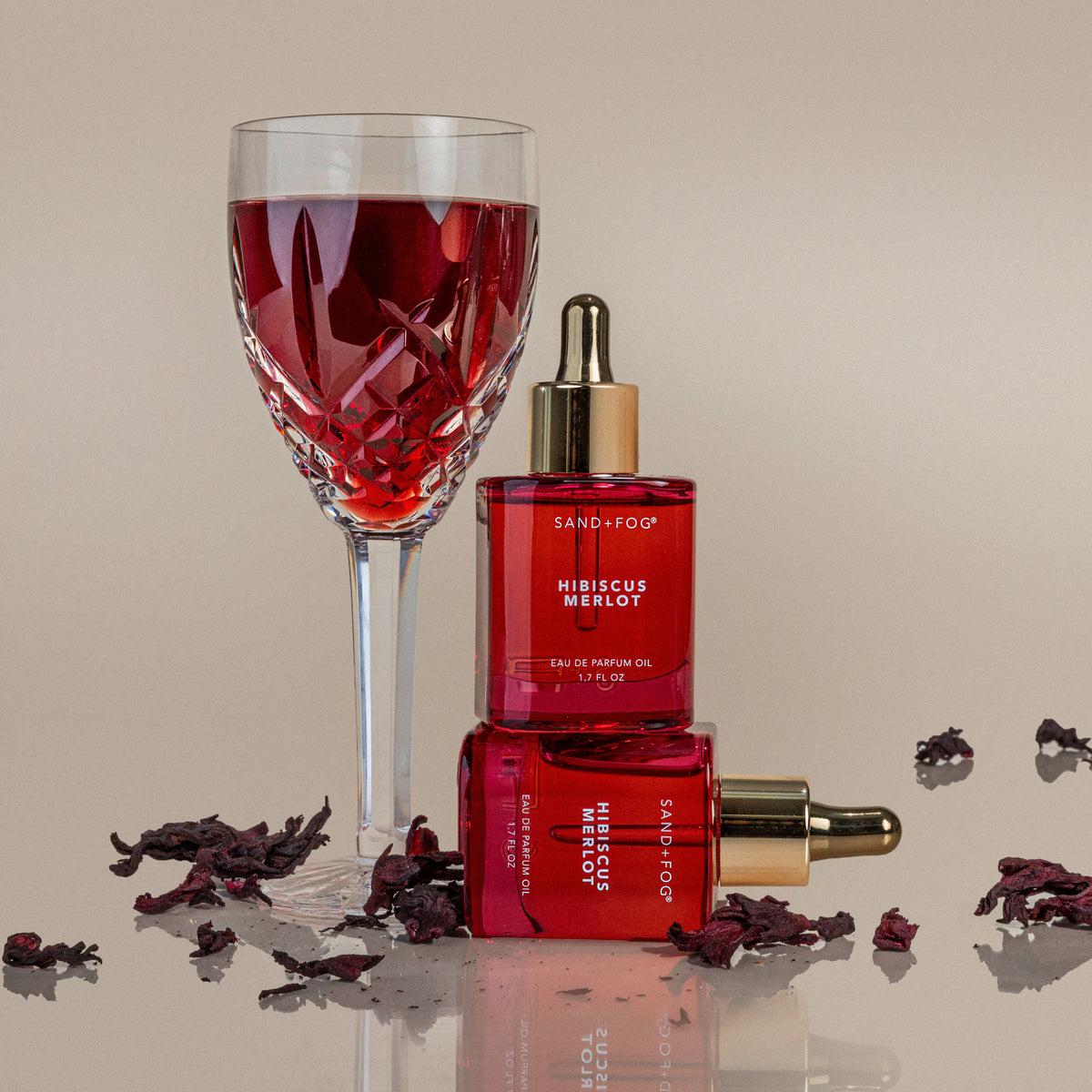 Hibiscus Merlot Luxurious 50ml Perfume Oil Dropper